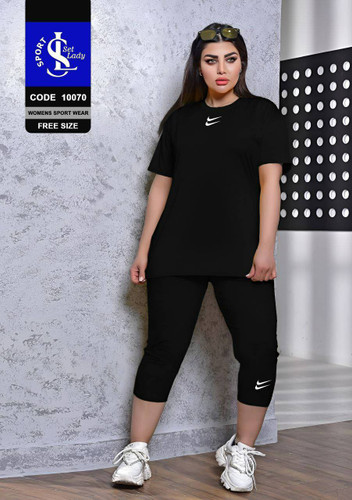 ست تیشرت شلوار زنانه کد 10070