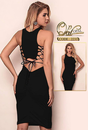 ماکسی بندی پشت چین دار کد 2233